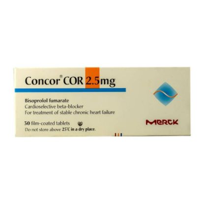 Picture of CONCOR COR 2.5 MG 30 TAB