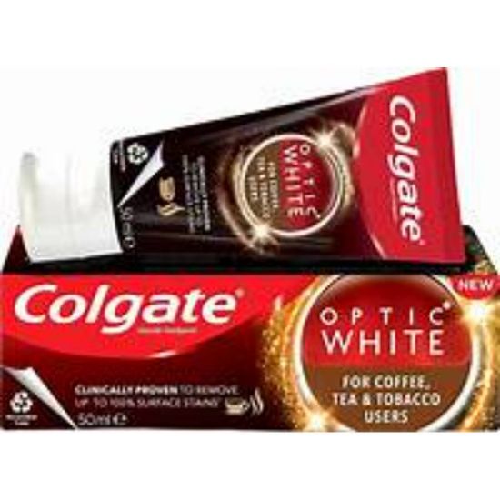 Picture of COLGATE TOOTHPASTE OPTIC WHITE FOR COFFEE, TEA AND TOBACCO U