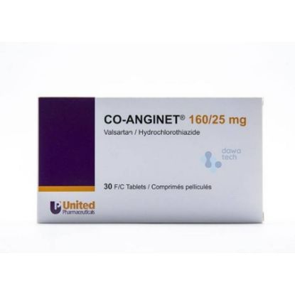 Picture of CO-ANGINET 160/25 MG 30 TAB