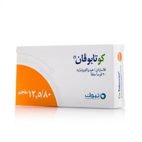 Picture of CO TABUVAN 80/12.5 MG 30 TAB