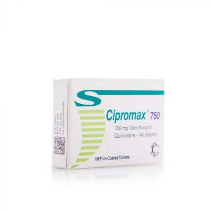 Picture of CIPROMAX 750 MG 10 TAB