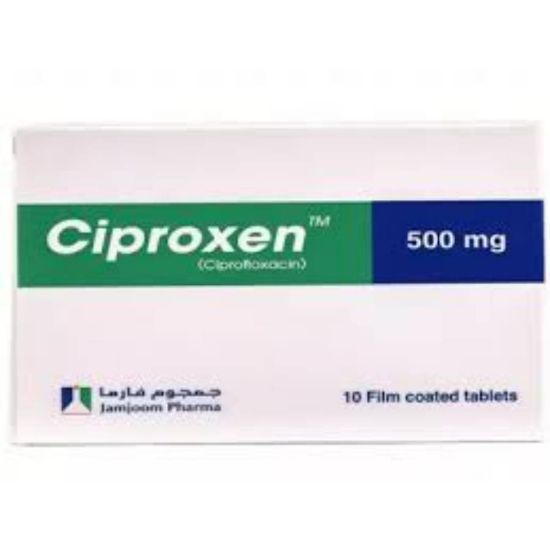 Picture of CIPROXEN 500 MG 10 TAB