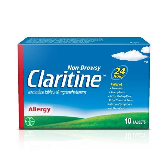 Picture of CLARITINE 10 MG 10 TAB