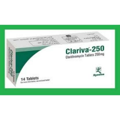 Picture of CLARIVA 250 MG 14TAB WS
