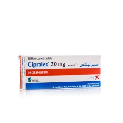 Picture of CIPRALEX 20 MG 28 TAB