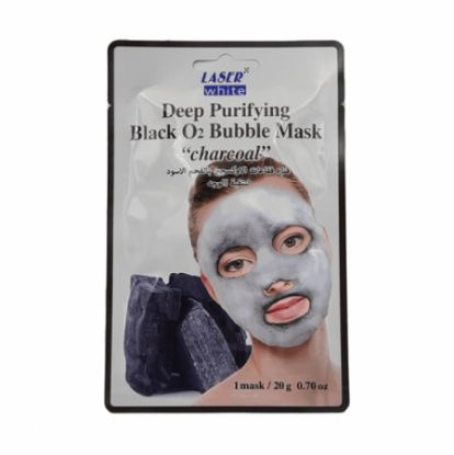 Picture of LASER WHITE DEEP PURIF. BLACK  1 MASK  #20273