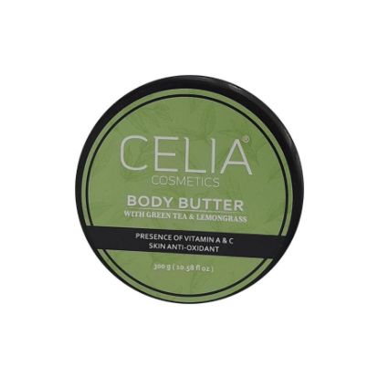 Picture of CELIA BODY BUTTER WITH GREEN TEA &LEMON GRASS 300G 9779