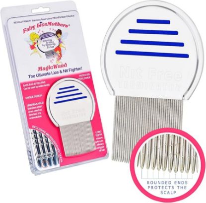 صورة قمل مشط الألومنيوم 604 مشط للقمل