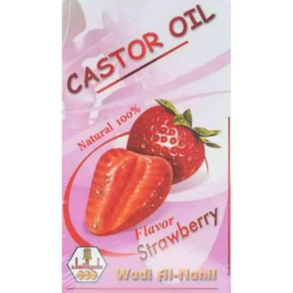 Picture of CASTOR OIL STRAWBERRY W-ALNAHIL 60 ML زيت الخروع برائحة الفر