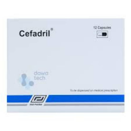 Picture of CEFADRIL 500MG 12CAP