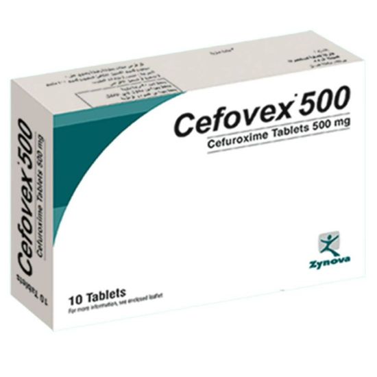 Picture of CEFOVEX 500 MG 10 TAB