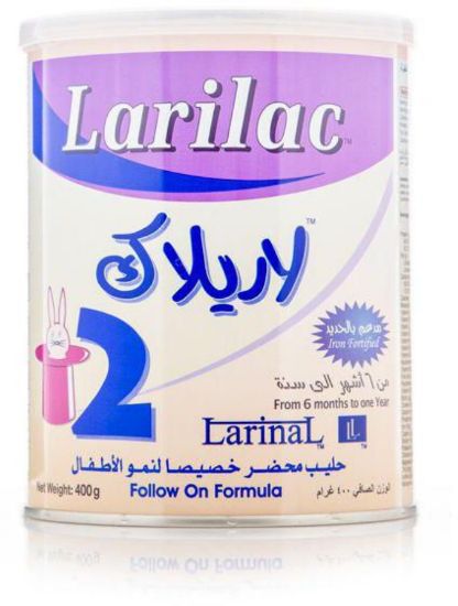 صورة P-3-N-251213-25070 - لاريلاك رقم 2 حليب 400 جرام *12
