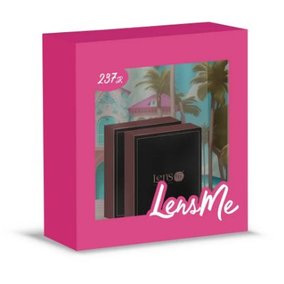 صورة لينس مي عبوة باربي ( لونين ثلجي & سحابي)