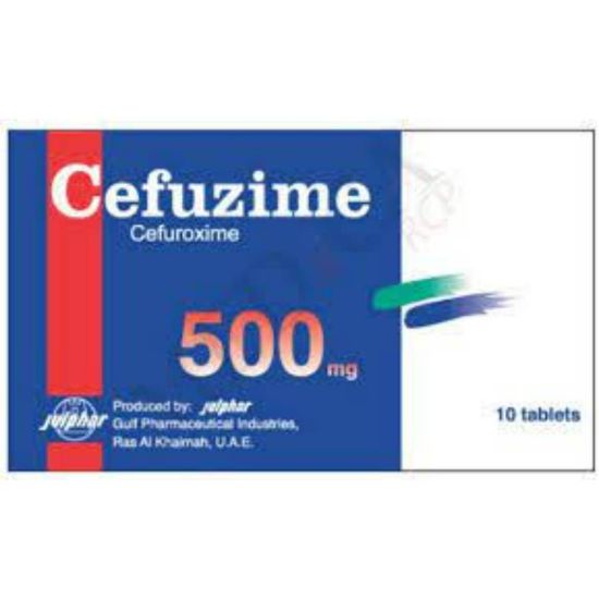 Picture of CEFUZIME 500 MG 10 TAB