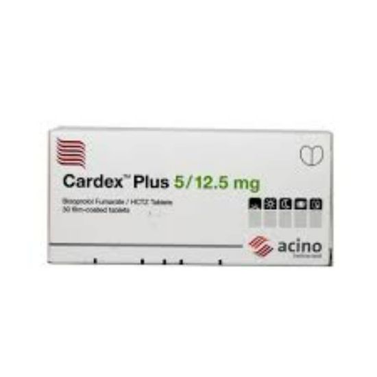 Picture of CARDEX PLUS 5/12.5MG 10TAB