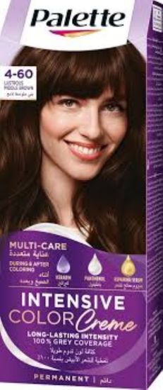 Picture of PALETTE KERATIN COLOUR 4-60 LUSTROUS MED BROWN ARAB MEA