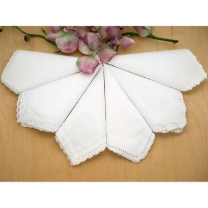 Picture of BRIDAL HANDKERCHIEFS FOR PURITY, SILK TOUCH