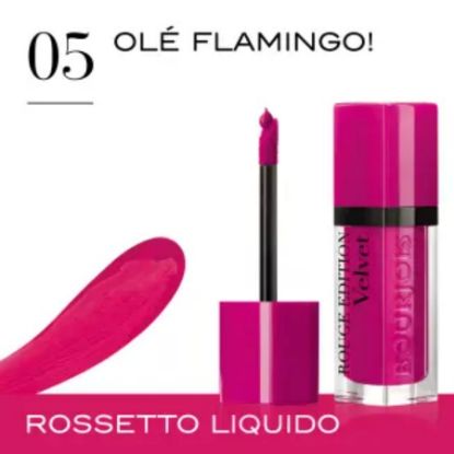 Picture of BOURJOIS ROUGE EDITION VELVET 05 OLE FLAMINGO 0518