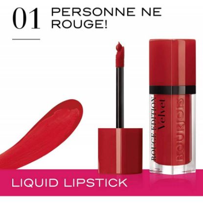 Picture of BOURJOIS ROUGE EDITION VELVET 01 PERSONNE NE ROUGE 60112