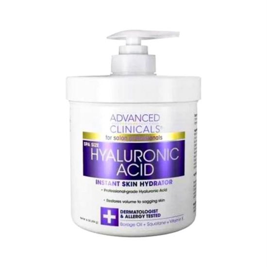 Picture of ADVANCED CLINICALS HYALURONIC ACID CREAM INSTANT SKIN MOISTU