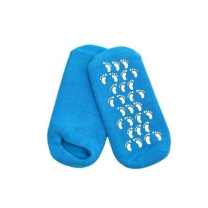 Picture of SPA SYSTEM GEL SOCKS TO MOISTURIZE THE FEET, BLUE