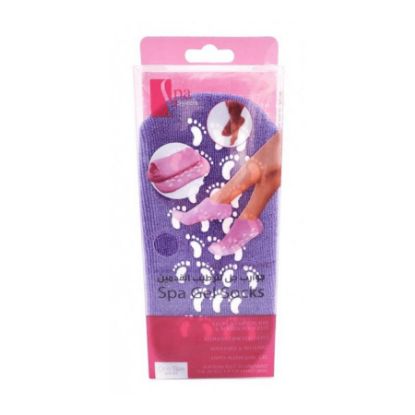 Picture of SPA SYSTEM GEL SOCKS TO MOISTURIZE THE FEET, PURPLE