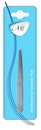 Picture of NAIL MATE TWEEZER FLAT SILVER 10301