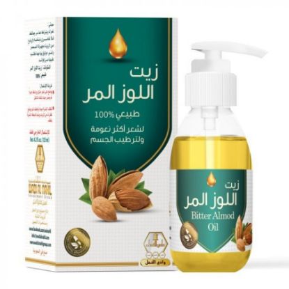 Picture of ALMOND OIL W-ALNAHIL 125 ML زيت اللوز المر