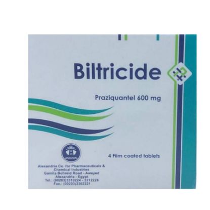 Picture of BILTRICIDE 600MG F.C. 4TAB WS