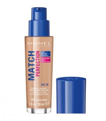 Picture of RIMMEL NEW MATCH PERFECTSP20 WARM HONEY FOUNDATION  301-4097