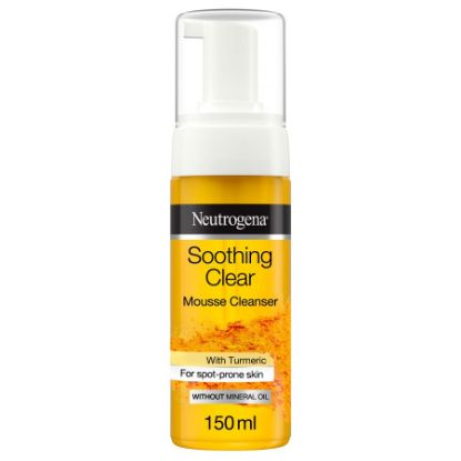Picture of NEUTROGENA SOOTHING CLEAR MOUSSE CLEANSER TURMERIC 150 ML 31