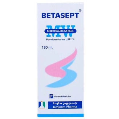 Picture of BETASEPT MOUTH WASH 130 ML