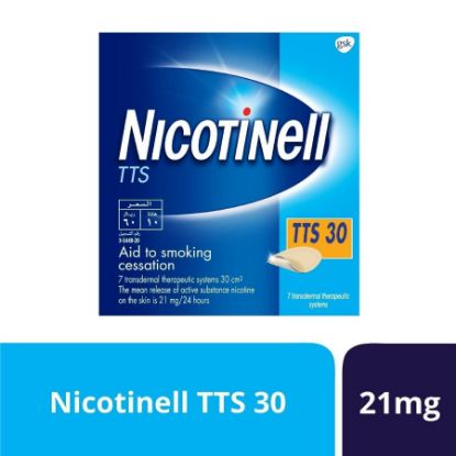 Picture of NICOTINELL 7 SYSTEM TTS 30 MG
