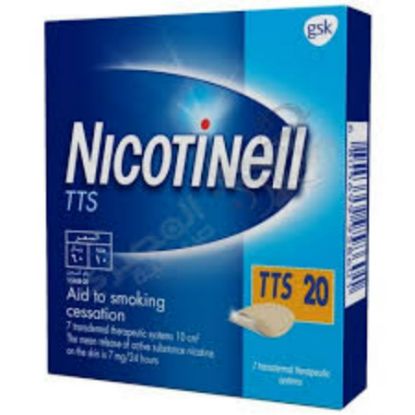 Picture of NICOTINELL 7 SYSTEM TTS 20 MG