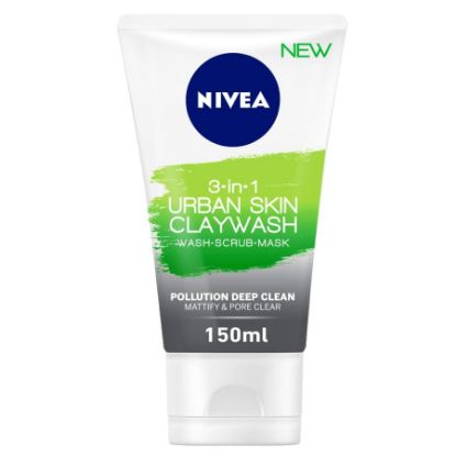 Picture of NIVEA 3IN1 URBAN SKIN CLAY WASH 150ML 71151-3430
