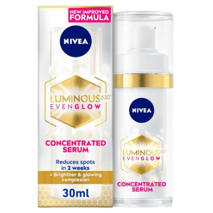 Picture of NIVEA LUMINOUS EVEN GLOW CONCETRATED SERUM 10ML  9598