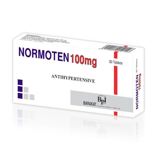 Picture of NORMOTEN 100 MG 14 TAB