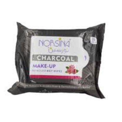 صورة نورسين مناديل لازالة المكياج 25 حبه