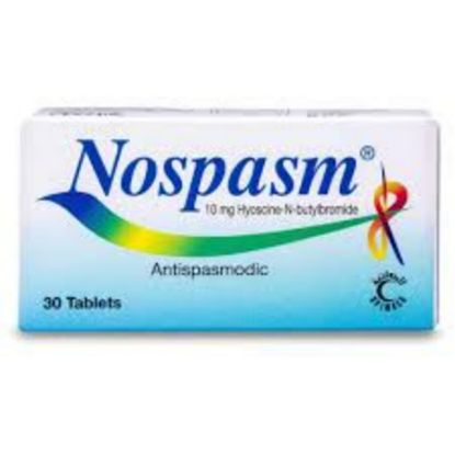 Picture of NOSPASM 10 MG 30 TAB