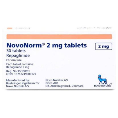 Picture of NOVONORM 2 MG 30 TAB