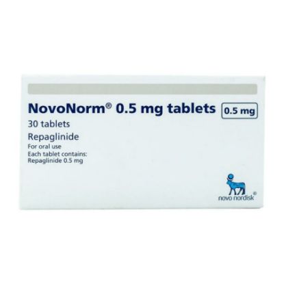 Picture of NOVONORM 0.5 MG 30 TAB