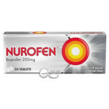 Picture of NUROFEN 200 MG 24 TAB