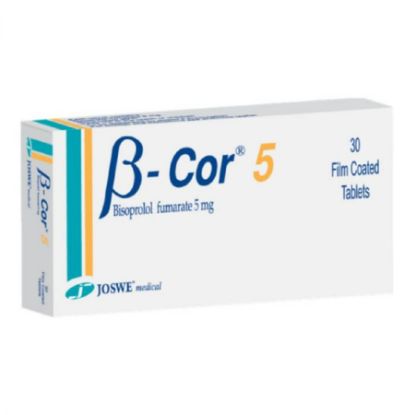 Picture of B-COR 5 MG 30 FILM COATED TABLET