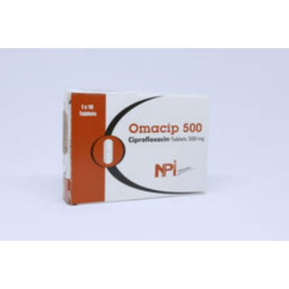 Picture of OMACIP 500 MG 10 TAB