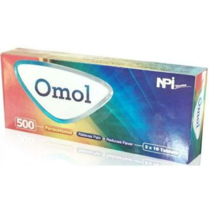 Picture of OMOL 500 MG 20 TAB