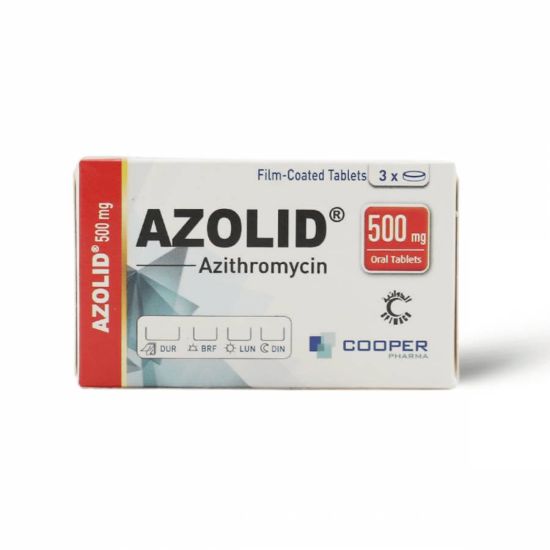 Picture of AZOLID 500 MG 3 TAB