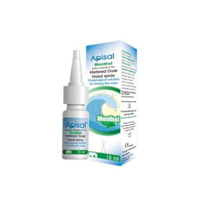 Picture of APISAL MENTHOL METERED DOSE NASAL SPRAY 15 ML