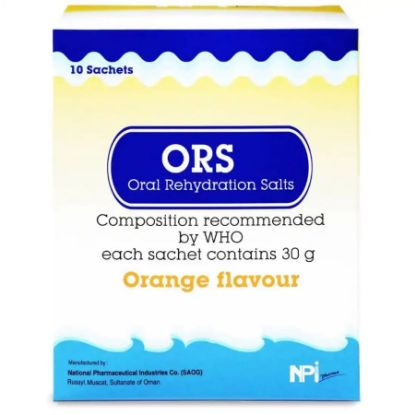 Picture of ORS ORAL REHYDRATION SALTS 30 G 10 SACHETS#