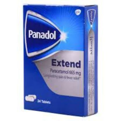 صورة بنادول اكستند حبوب 665مجم 24حبه