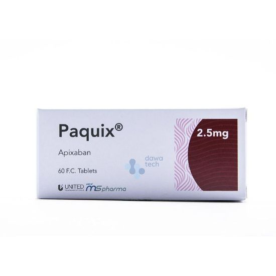 Picture of PAQUIX 2.5 MG 60 TAB